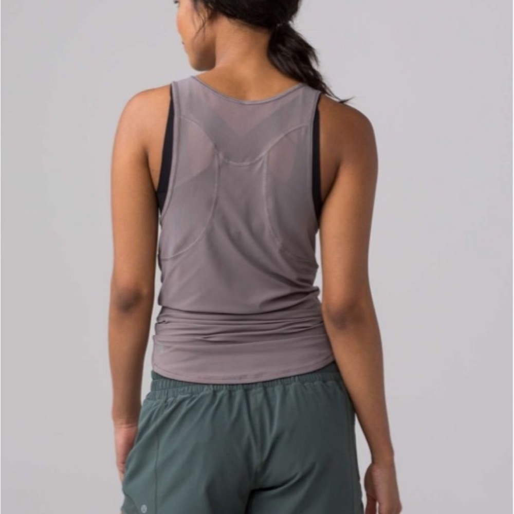 Lululemon Sculpt Tank II Galaxy Gray